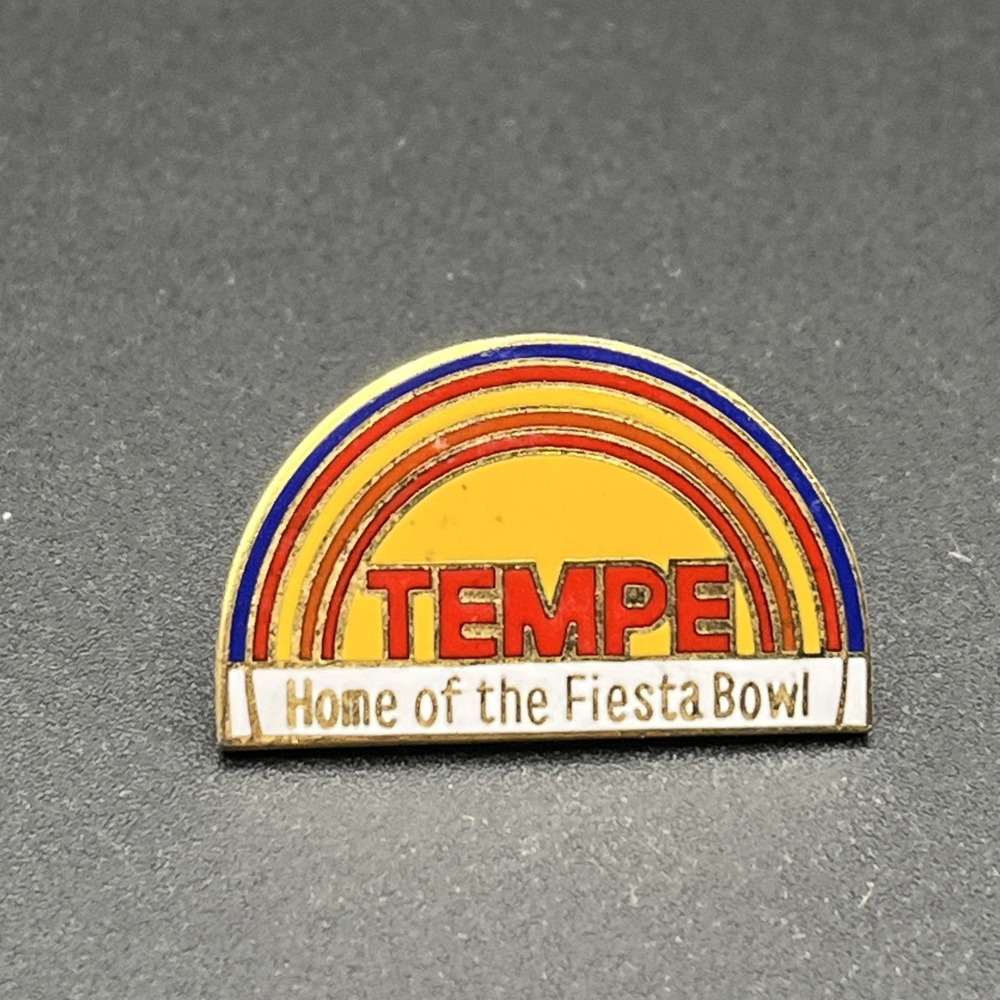 Tempe Arizona Home Of The Fiesta Bowl‎ USA Lapel Hat Pin